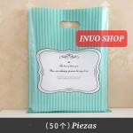 Bolsas de plasticos con asa ,1 Qty=50 piezas